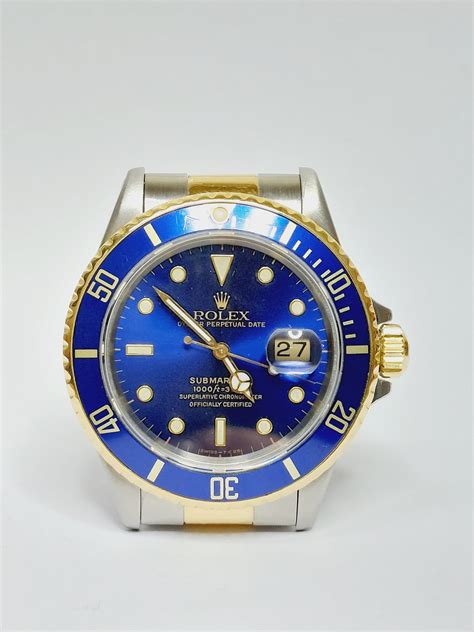 rolex submariner acciaio e oro 2010|rolex sottomarino stampato.